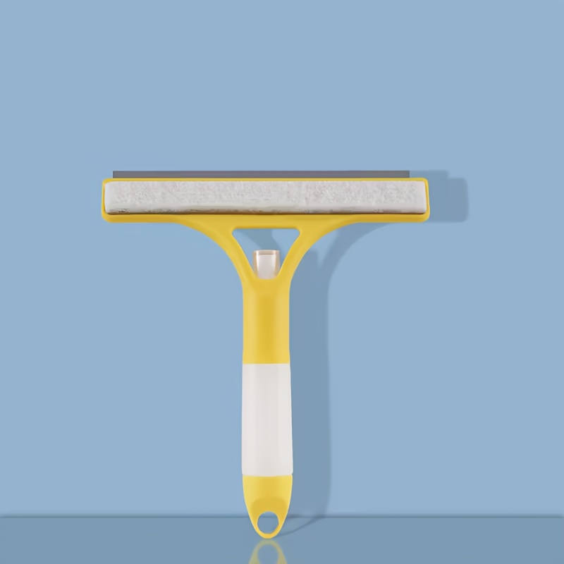 a multifunctional glass cleaning kit for home use featuring a double sided brush squeegee and a watering can Product details 8