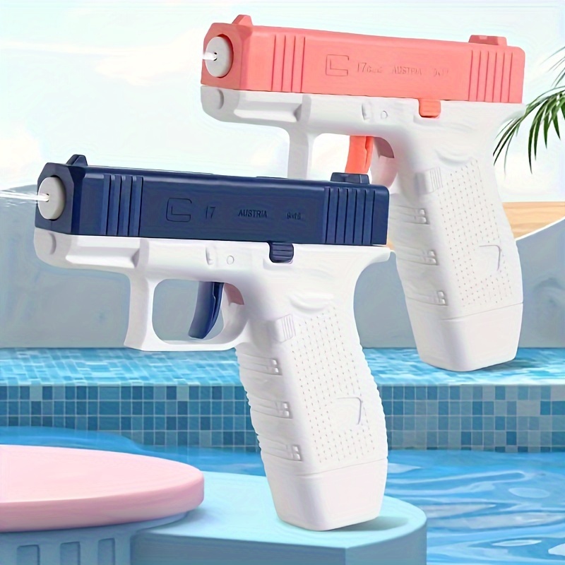 

Summer Fun Remote Shooting Game Toy - Outdoor Water Gun For Youngsters Ages 3-6, Durable Plastic