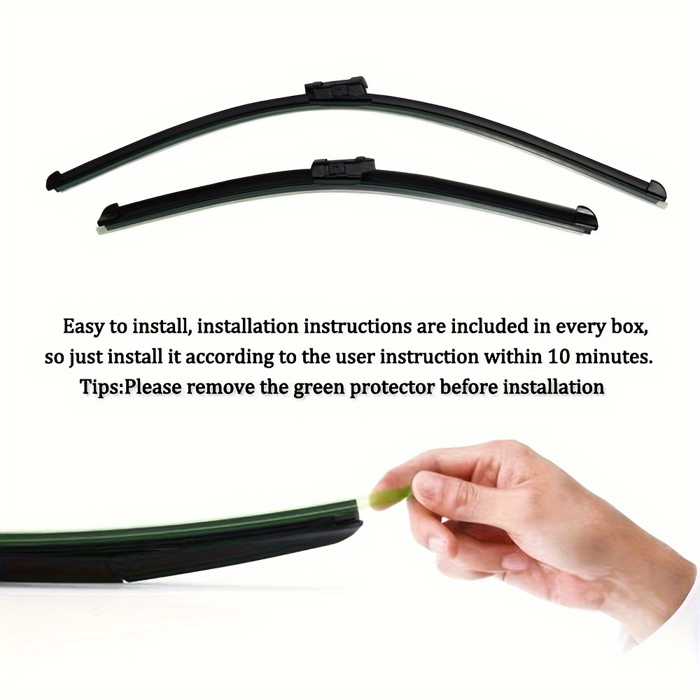 Tesla Model Y Windshield Wiper Blades Original Temu