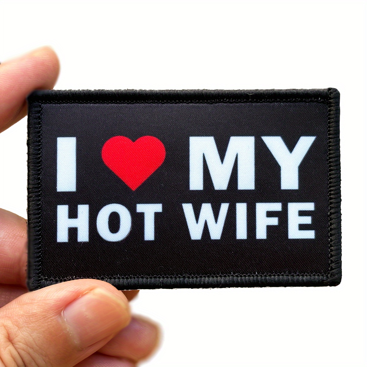 

I My Hot " Embroidered - For Backpacks, Jackets, | Sewing & Knitting , For