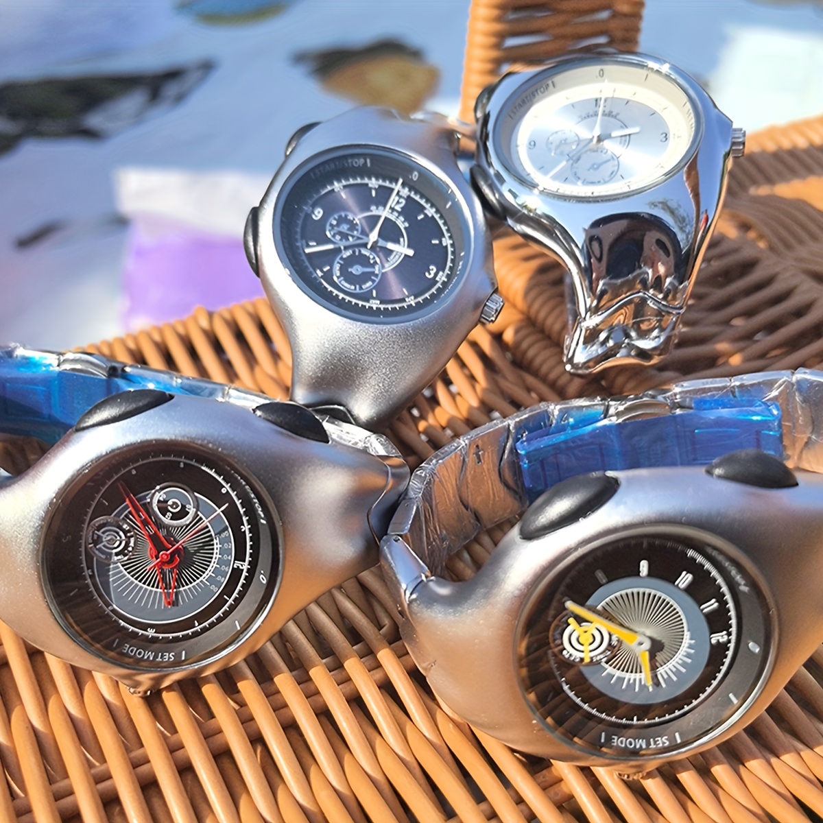 a shaped y2k original mens watch a non mechanical - Temu Thailand