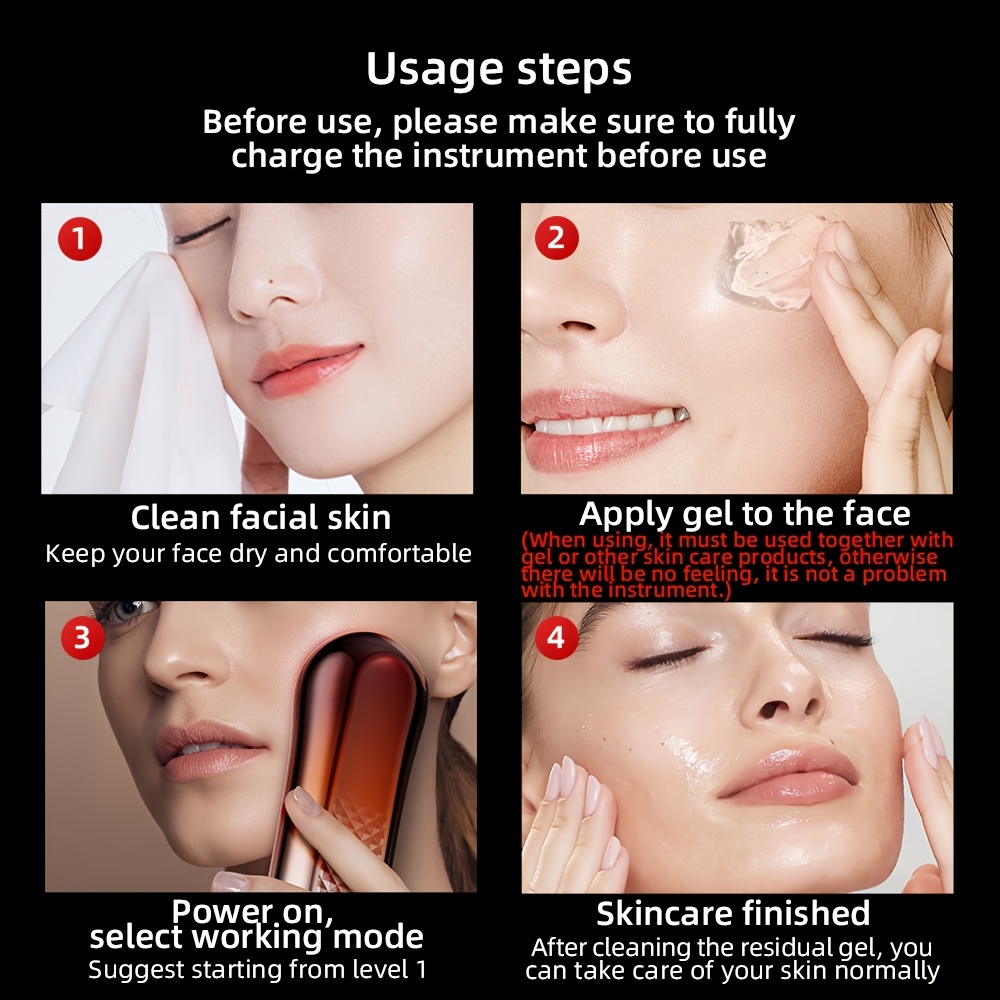 item picture beauty device multifunctional facial skincare portable handheld beauty device newly    