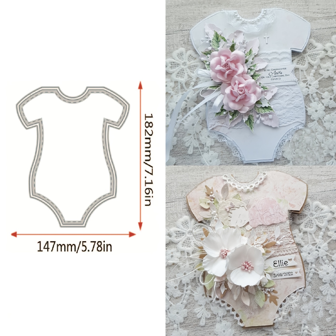 1pc Metal Cutting Dies Clothes Diy Scrap Book Paper Craft Knife Mould Blade Punch Stencils Dies