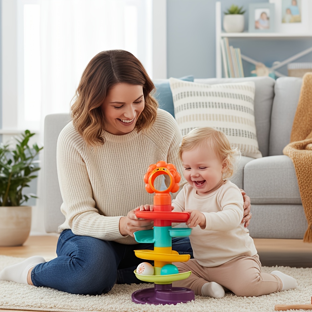 Educational Fun Track Ball Tower, Rolling Ball Spinning Toy