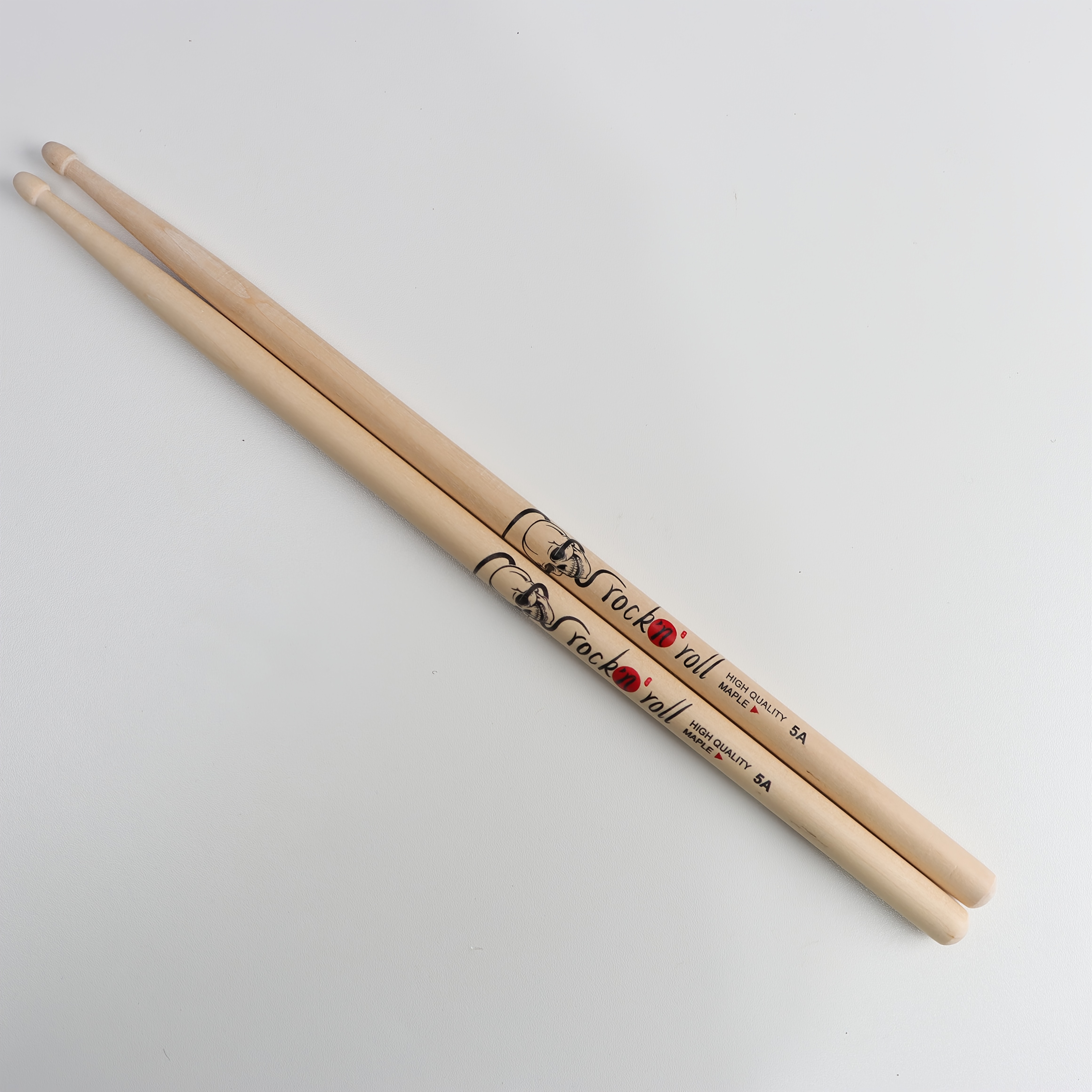 TEMU [ Totem] Bacchette per batteria Maple 5A7A5B, un , tre modelli disponibili per , classica punta a , livello professionale, antiscivolo, pesatura