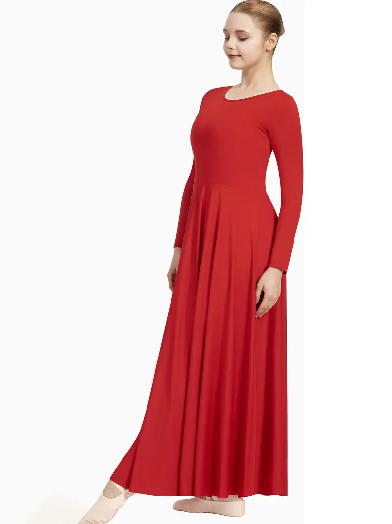 red liturgical dress Terramina Church Dress 7869-Red