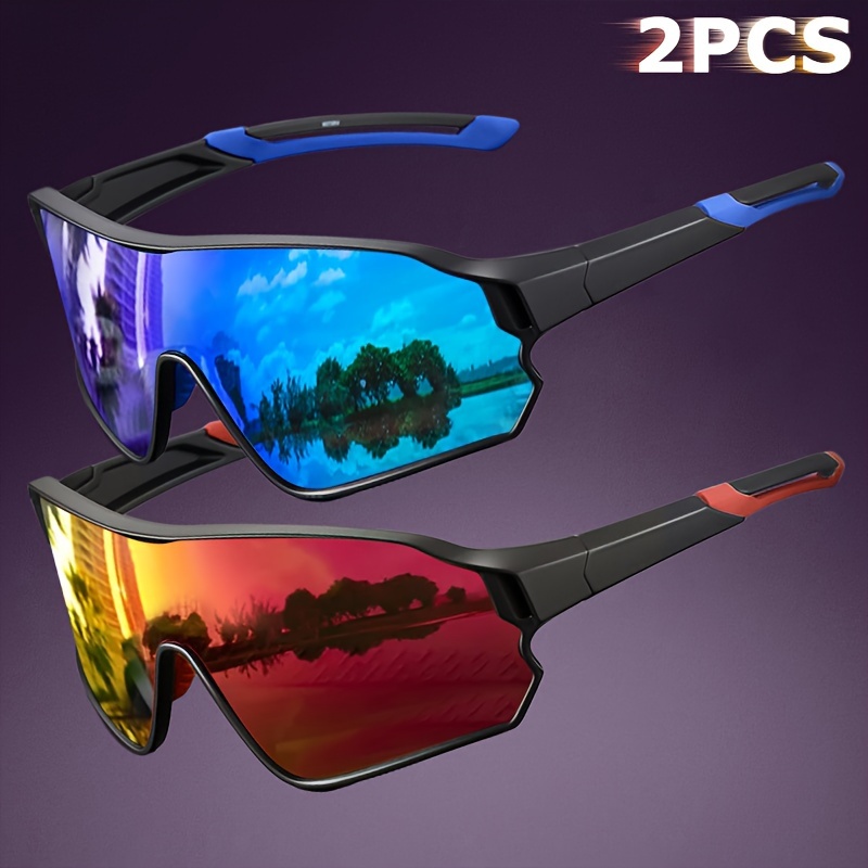 

Uv400 Polarized Sports Fashion Glasses: Impact Resistant, Anti-scratch Coating, Suitable For Outdoor Activities Like Cycling, Hiking, Fishing, And Travel