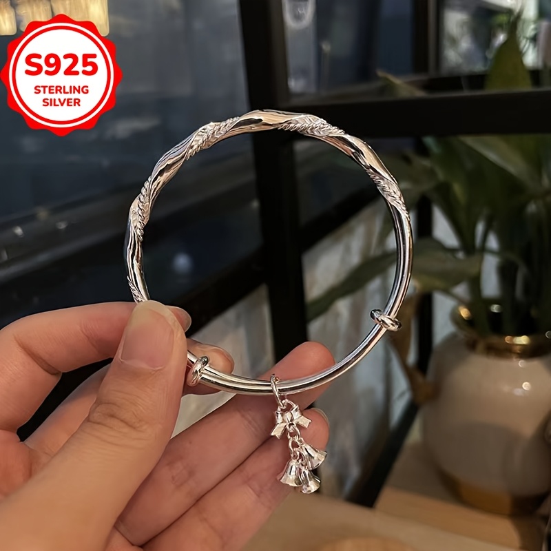 Hypoallergenic Fantasy Braided Bell Twist Bracelet