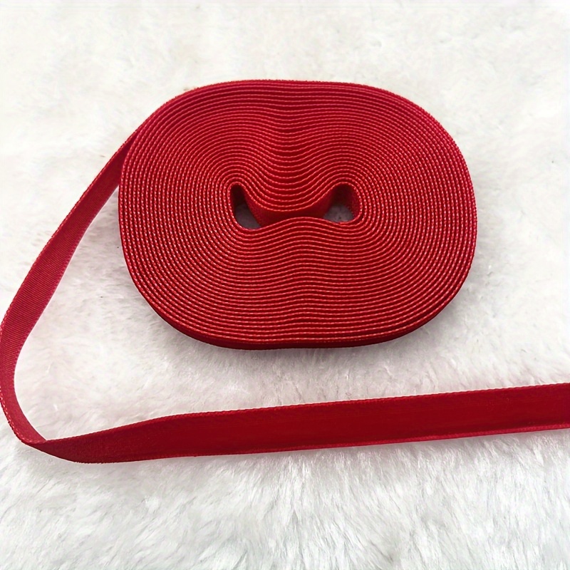Temu TEMU 5 Yards 10mm Velvet Ribbon Special For Diy Valentine's Day Gift Wrapping Handmade Hair Bowknot Christmas Wedding Party Decors Jewelry Making Package Supplies sold by Temu Affiliate Program