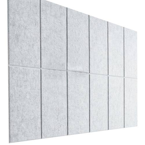 12pcs acoustic wall panels 30x15cm decorative soundproof panels modern self absorbs suitable for home offices and recording rooms recording soundproofing materials