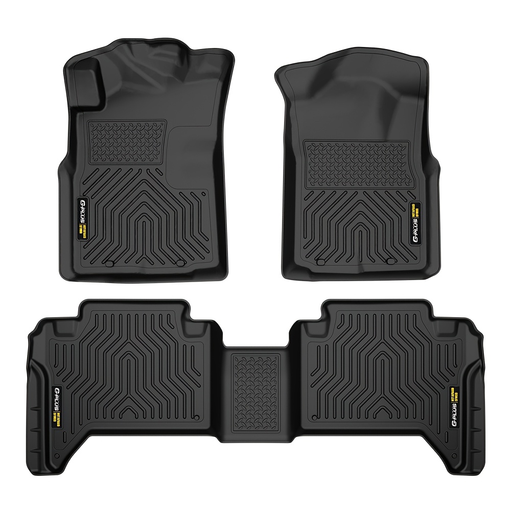 TEMU Tpe Floor Mats Fit For Tacoma 05-15 All Weather Rubber Liners