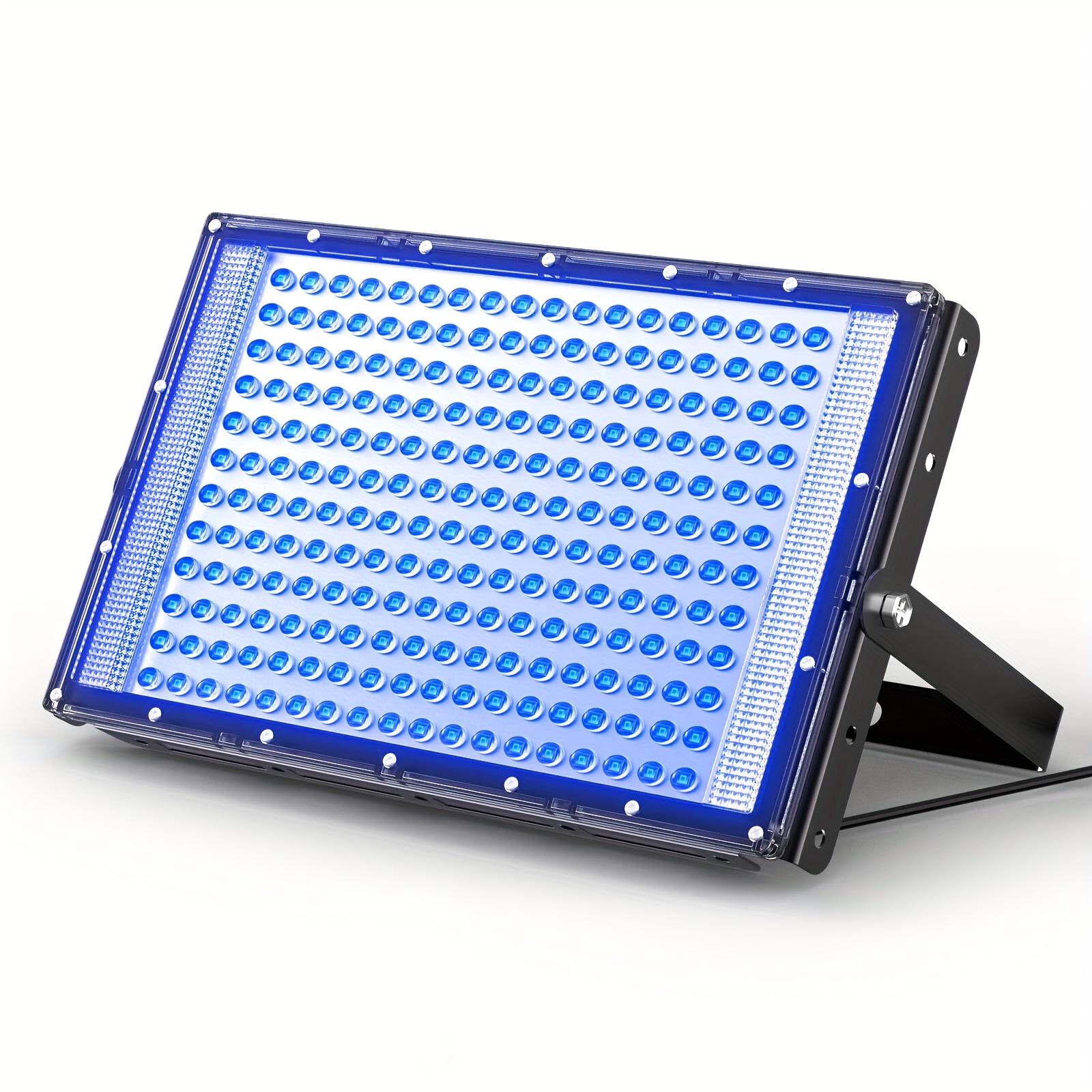1 2 pack 216  floodlight usb plug with 180 degree adjustable angle larger area wide coverage suitable for fluorescent parties birthday parties glow blankets halloween thanksgiving christmas lights holidays