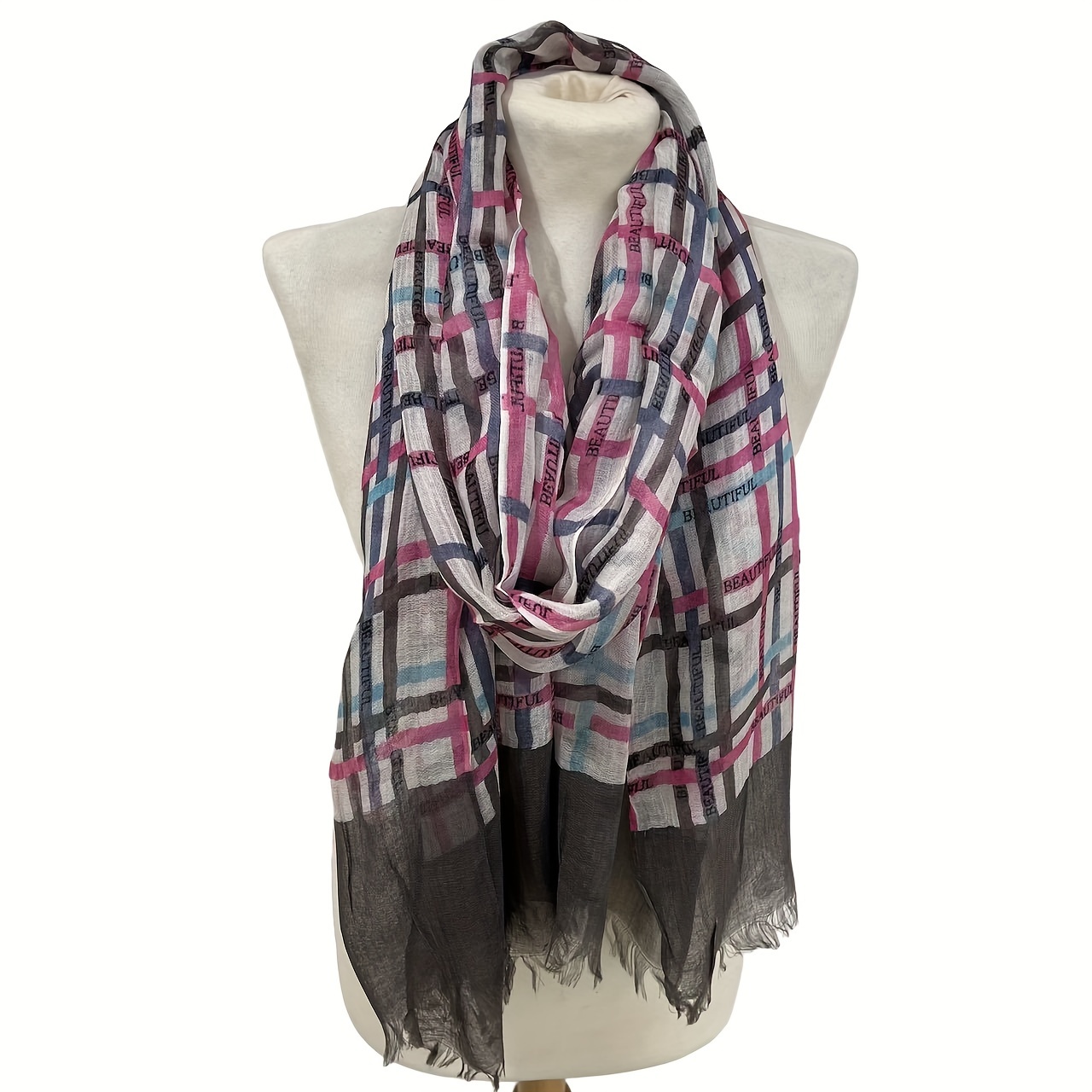 

Geometric Printed Oblong Scarf