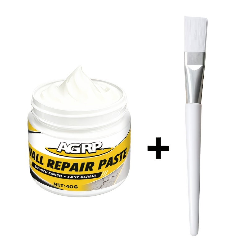 Wall Repair Paste For Home Restoration, No Experience Needed, Crack Resistant Wall Filler, Repairs Wall , Peeling, Holes & Blackened Wall Surfaces, Easy Application