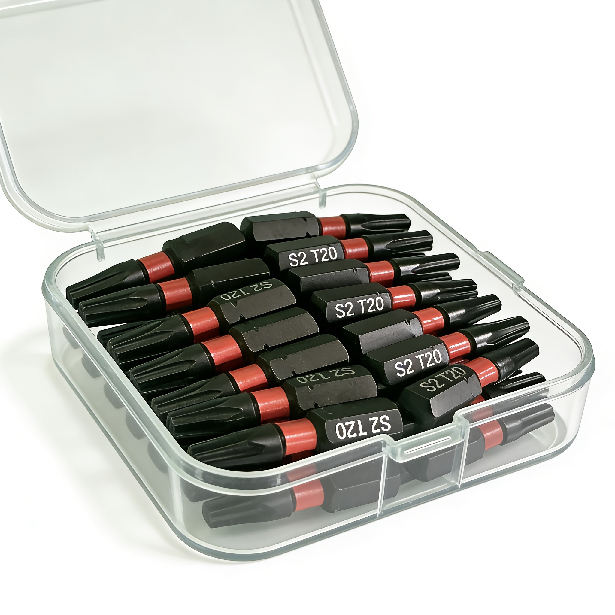 Image of 28 T20 Torx Screwdriver Bits, S2 Alloy T20 Screwdriver Drill Bits