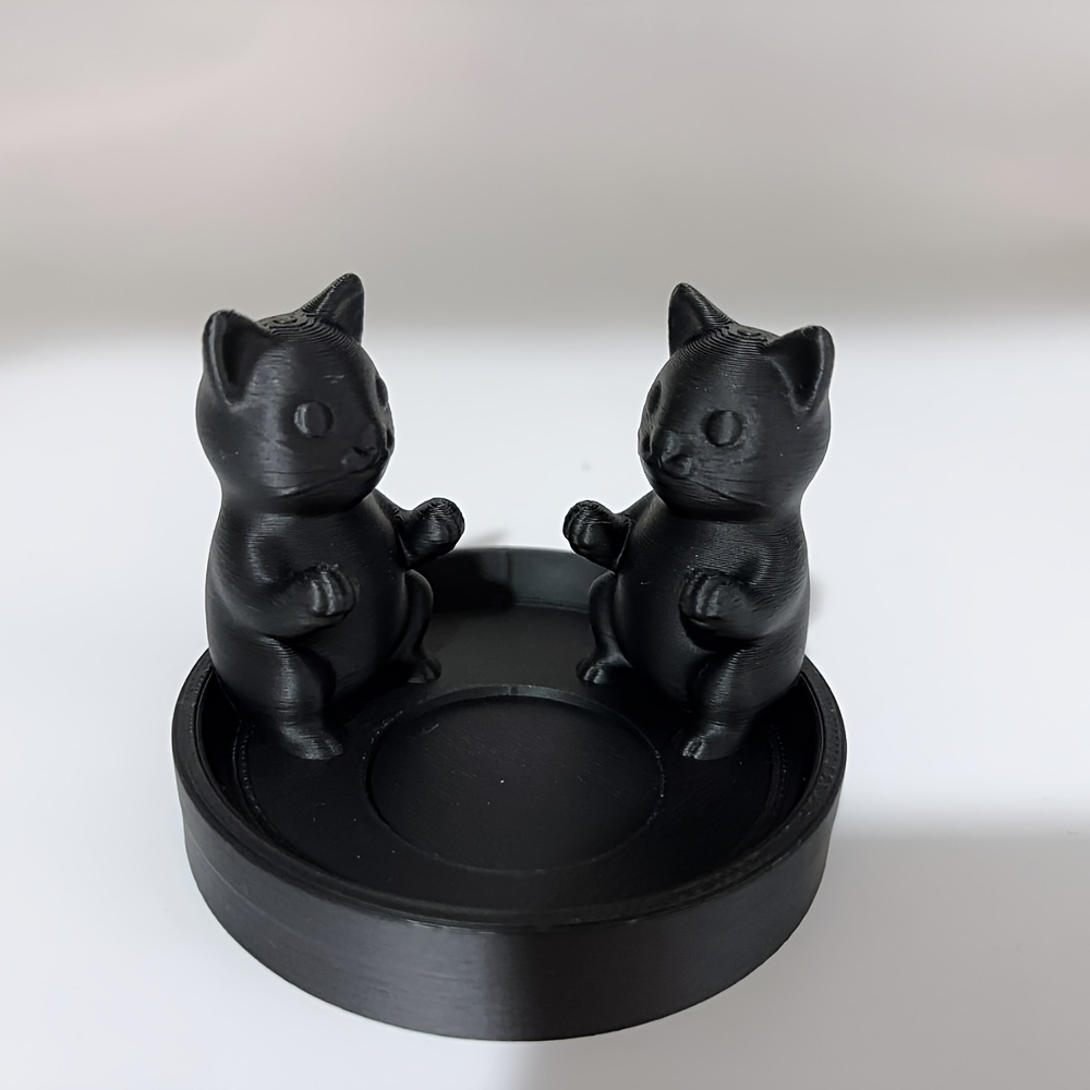 E-shop niedlicher Katzen-Kerzenhalter, eine warme Atmosphäre, Schreibtisch-Basteldekoration, -Ornamente, Wohnzimmer-Schlafzimmer-Heimdekoration –