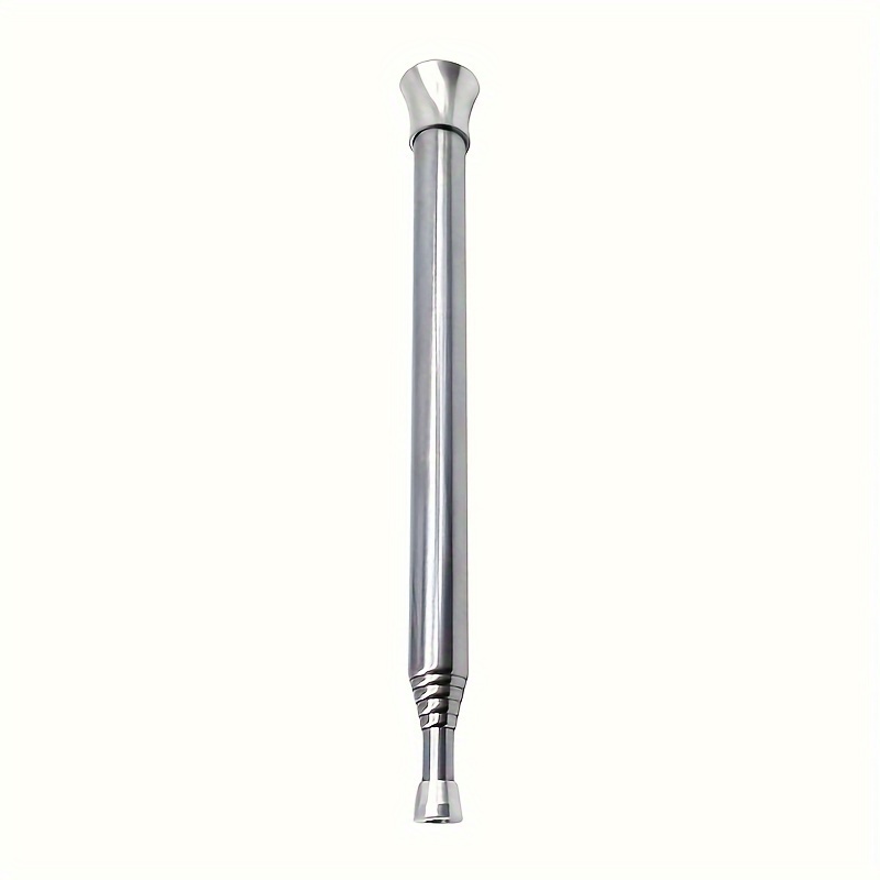 Image of Fire Blow Pipe Telescopic Camping Tube Blower Stainless Steel Pipe Campfire Tool For Outdoor Picnic Bbq Fireplace, Without Battery