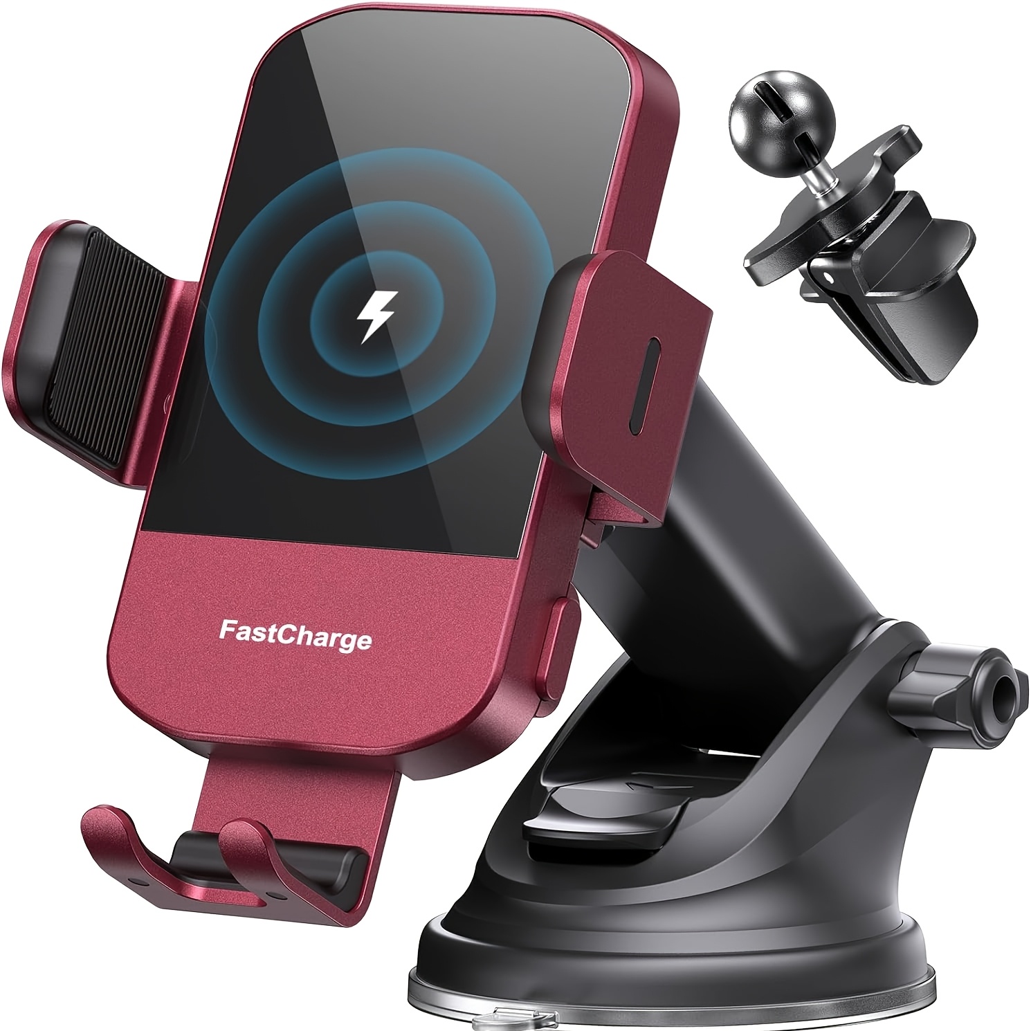 

Chgeek Fast Charging Car Mount, Red