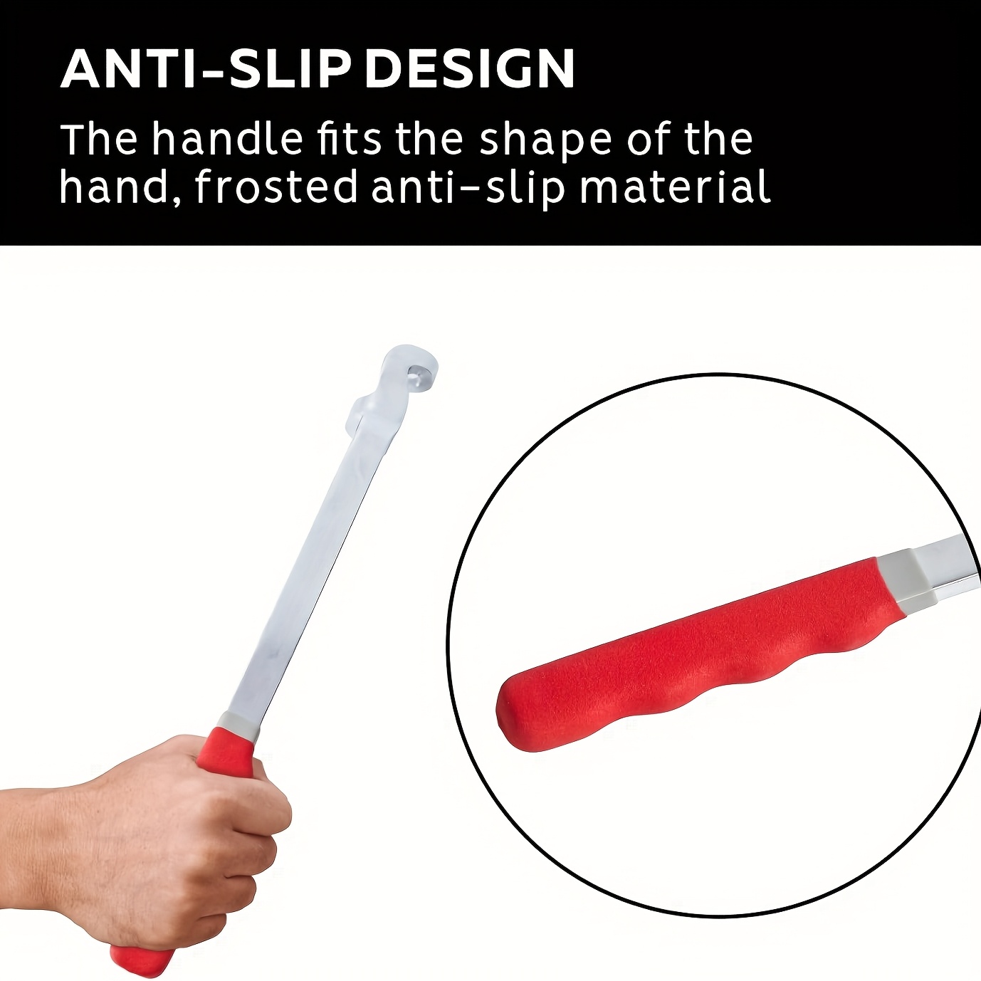 15-Inch Wrench Extender Tool Bar - 1/2 Inch Hole For Amplified Torque & Hard-to-Reach Bolts