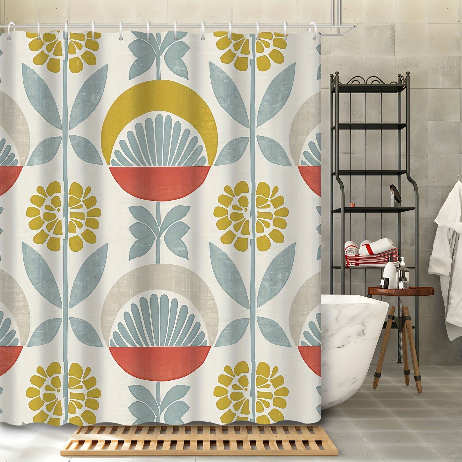 

Shower Curtain, - Polyester 12 , , Top, Unlined, , Bathroom - 1pc