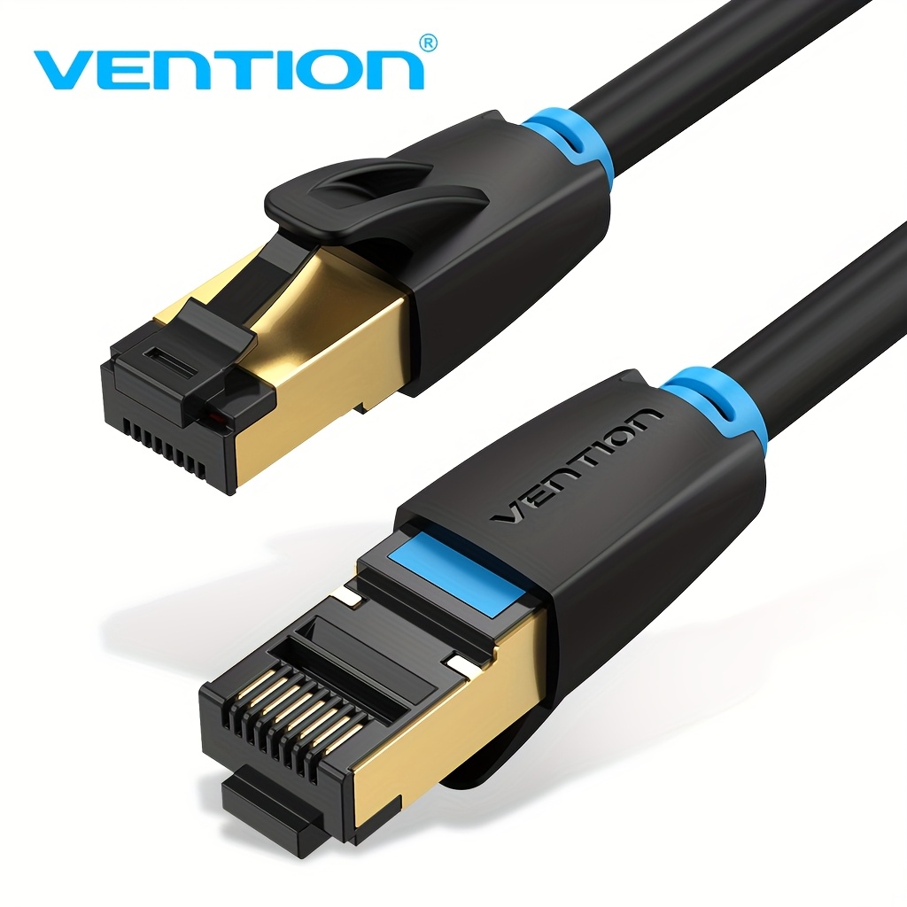 TEMU 40gbps Ethernet Cable Rj45 2000mhz Lan Cable For Router Computer
