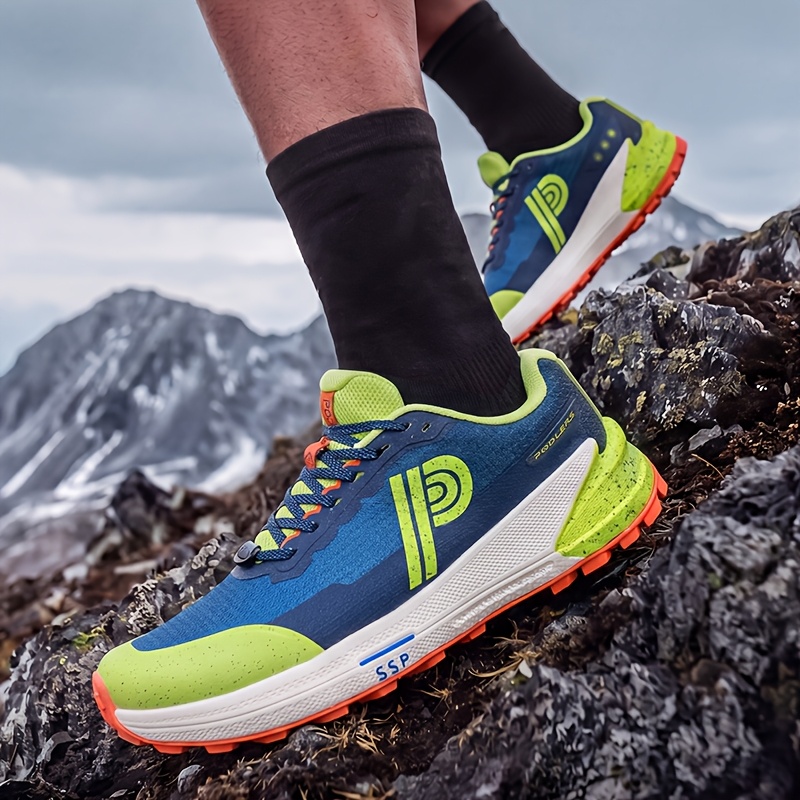 Men's Comfortable Outdoor Sneakers, Non-Slip Trail Runners
