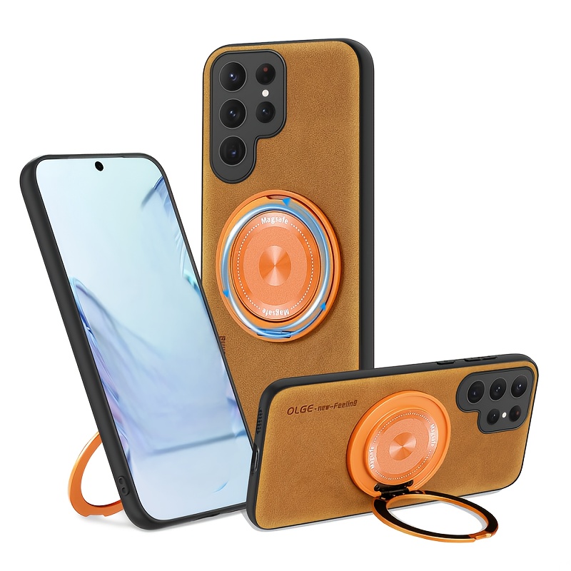 TEMU - 360Â° Stand Phone Case For Galaxy A56 A26 A36 A16 A06 A05 S A55 A35 A25 A15 A54 A34 A24 A14 A53 A33 A23 A13 A52 A32 A22 A71 A51 Note10 Note20 ,