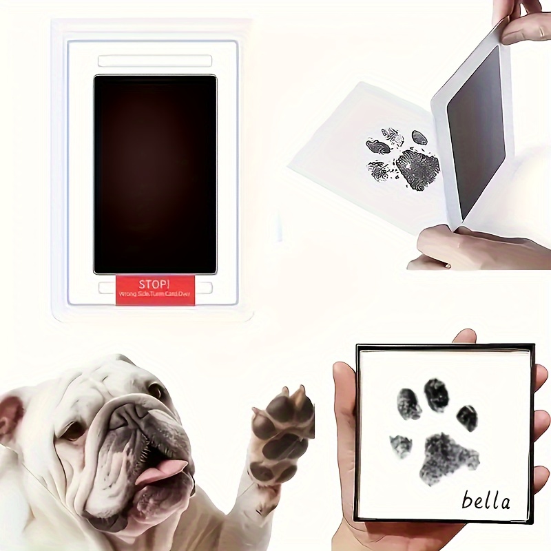 

Print Ink Pad - No Contact Dog Footprint Memorabilia - Pet Lovers