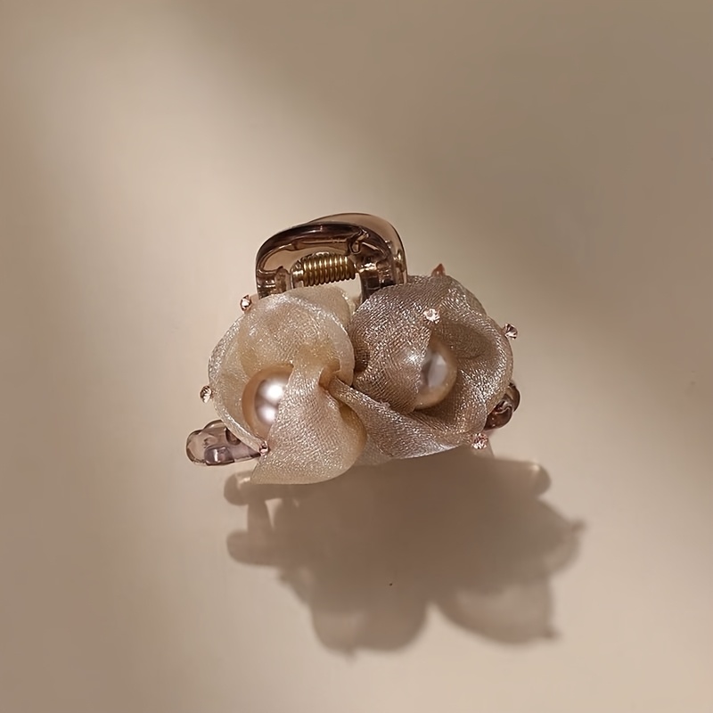 TEMU Hair Clip, Side Clip, Bangs Accent Pen, Elegant Small Claw Clip, Suitable For Daily And Valentine's Accessories