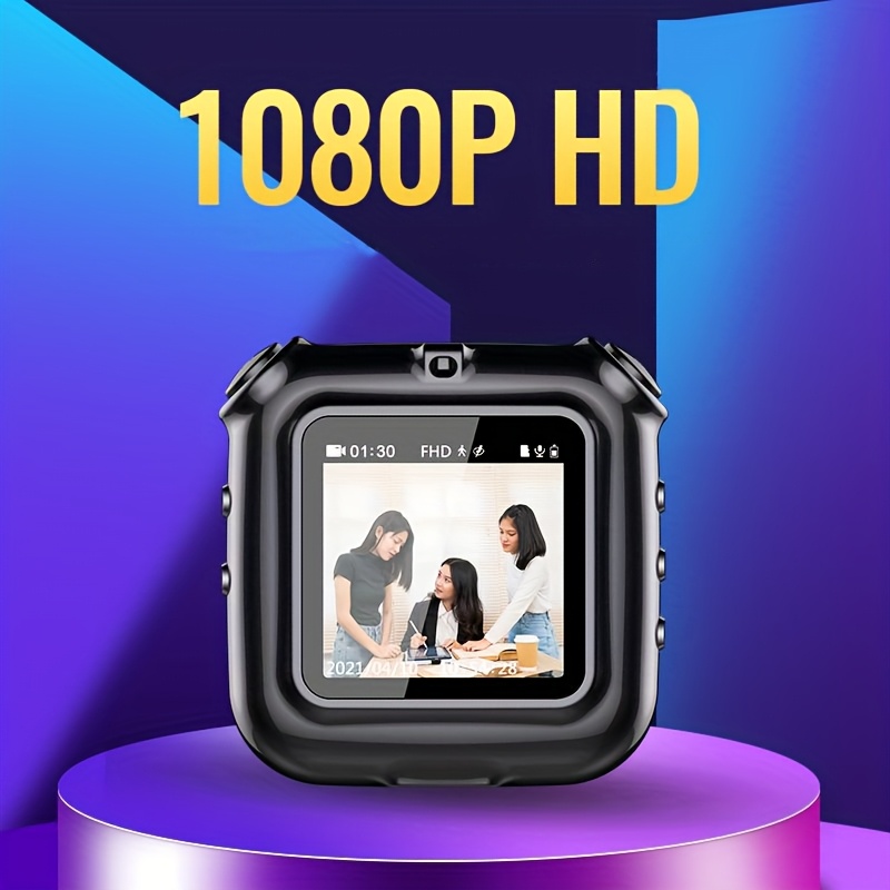 TEMU Intelligent Audio Recording Recorder, 1080p High-definition Image, Large Memory Storage, Video Recording/driving Recorder, Recording & , Record