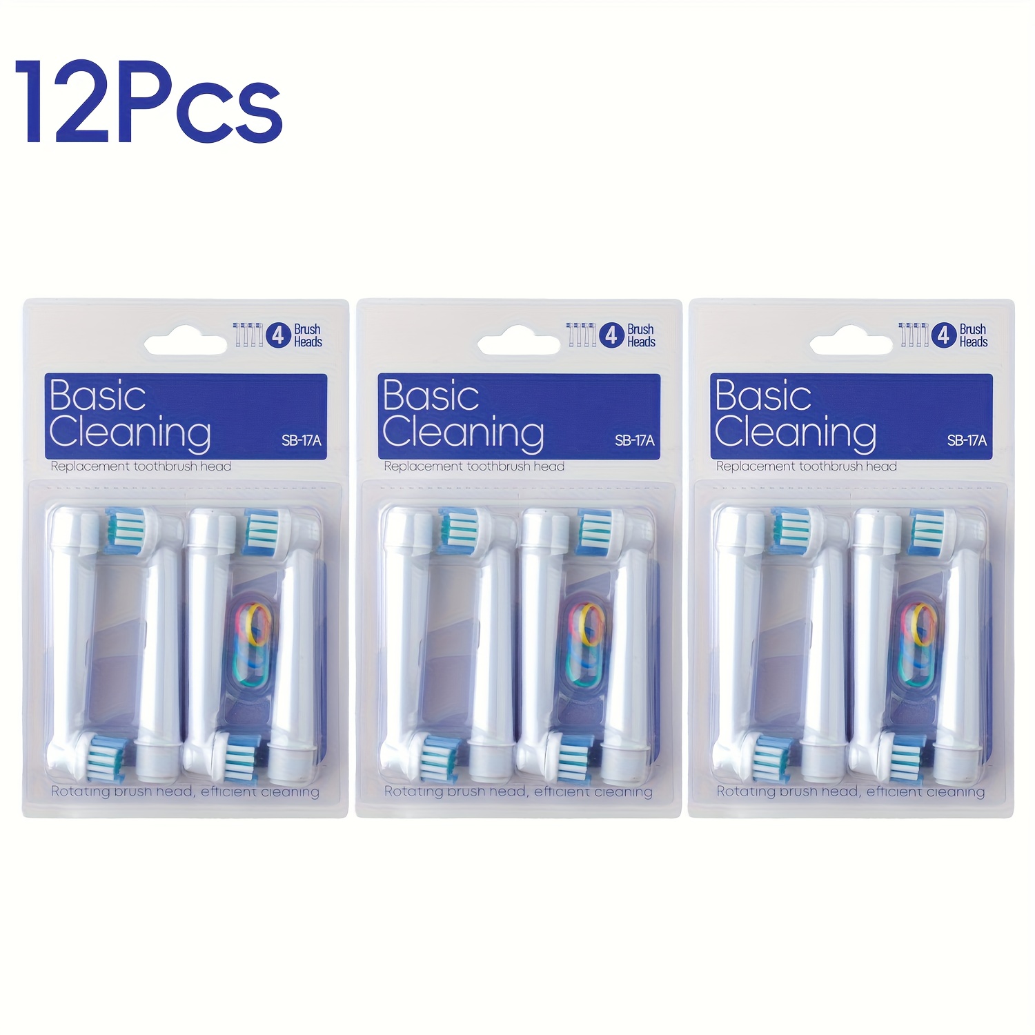 Replacement Toothbrush Heads Compatible With Oral Professional Care Electric Toothbrush Brush Heads For Oral Replacement -b Heads -health//1000/1500/3000/3757/5000/7000/7500/8000