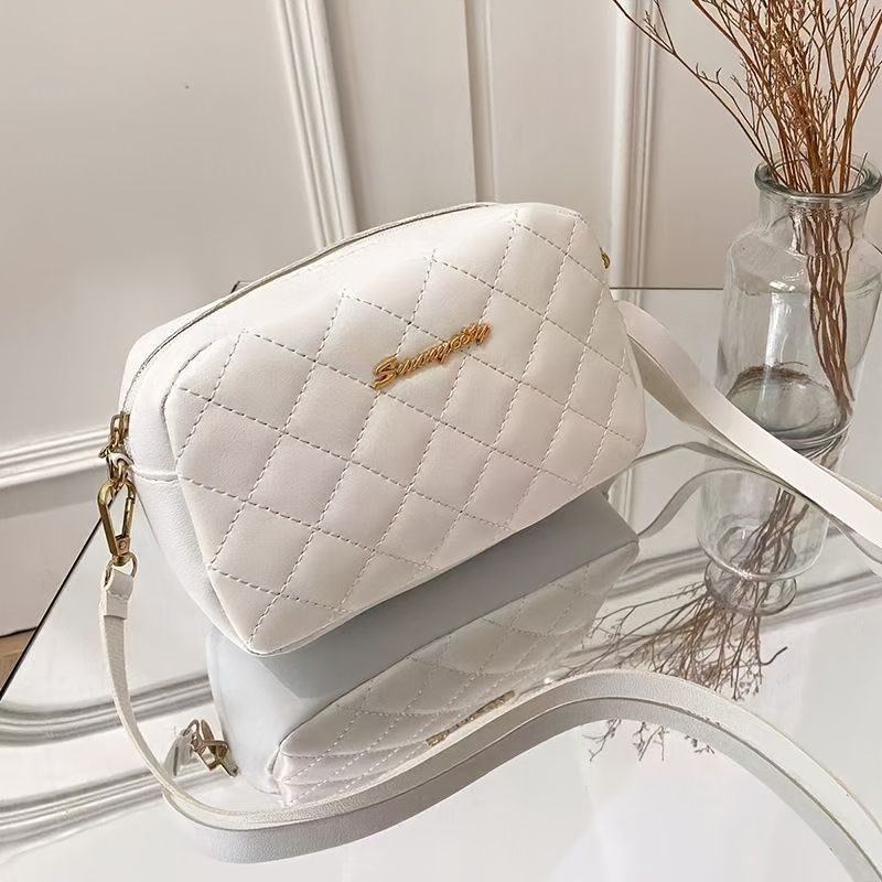 2026 New Diamond Grid Small Square Bag, Korean Casual Crossbody Bag, Phone Pouch
