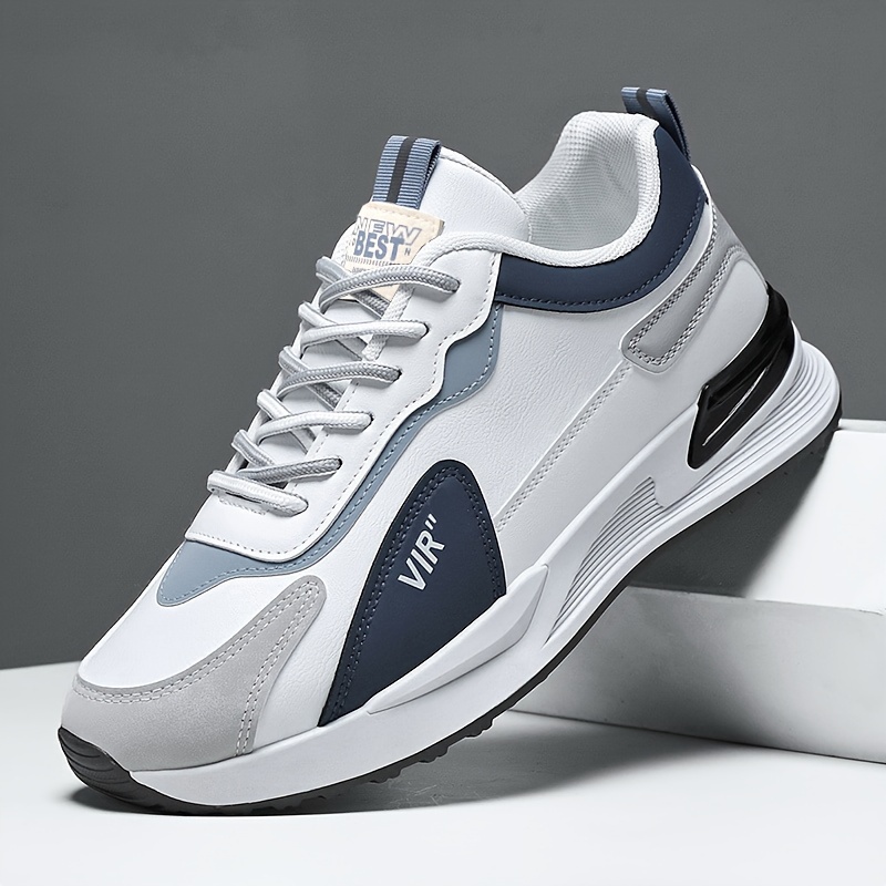 

Men' Style Running Shoes, Comfy Non Slip Durable Lace Up Sneakers For Men's Outdoor Activities
