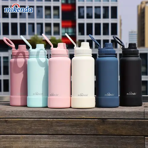 1pc 32oz stainless steel vacuum insulated tumbler with magnetic phone mount leak proof reusable cup silicone base for stability 6 colors drinks hot cold for hours outdoor sports great gift idea