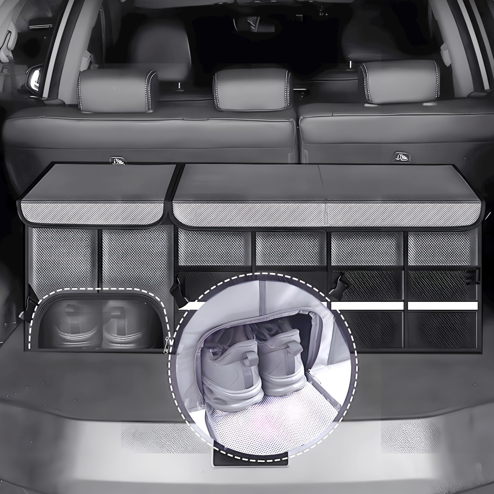 Collapsible Car Trunk Organizer