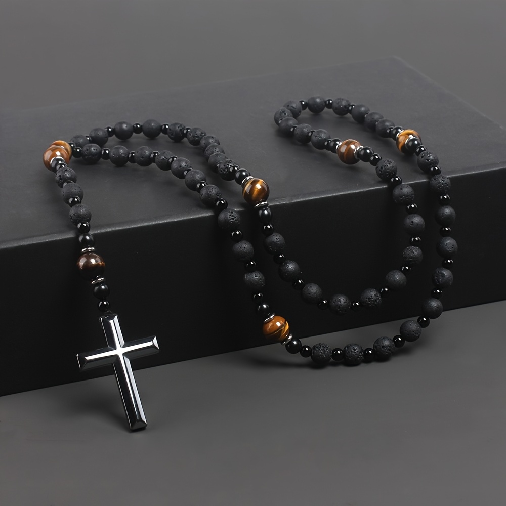 

Men's Cross Pendant Jewelry, Gift For Men