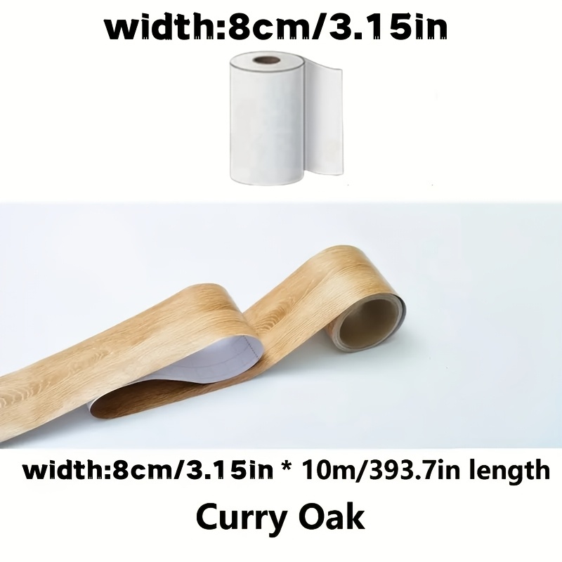 E-shop 1 Stück Selbstklebendes Holzmaserungs-Reparaturband, PP-Material, für Tisch, Stuhl, DIY, Sockelleiste, Tür, Fenster, Boden Möbelrestaurierung