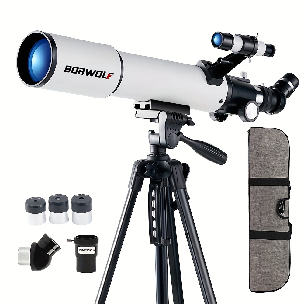 Borwolf 70500 Professional Astronomical Telescope For Space Monocular 70mm Lens Powerful Night Vision For Star And Moon