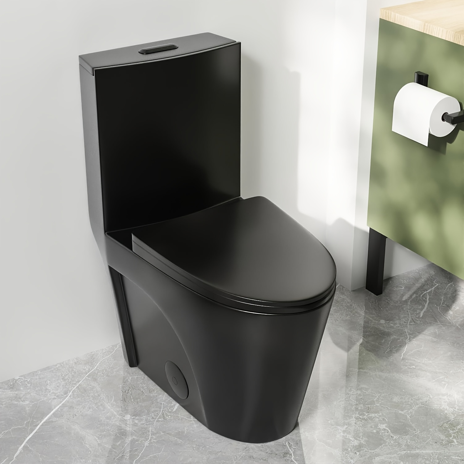 

Ace 1.6 Gpf Dual-flush Floor Mounted One-piece Toilet With Surface (seat Included)