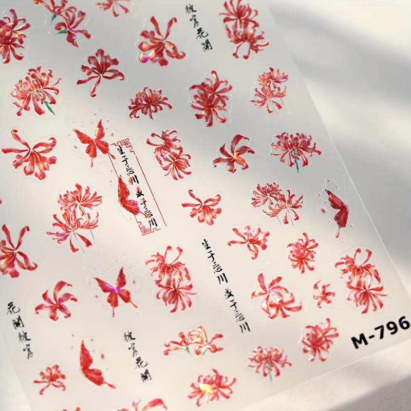 TEMU New High-gloss Nail Stickers Durable Diy Essential Manicure Decals