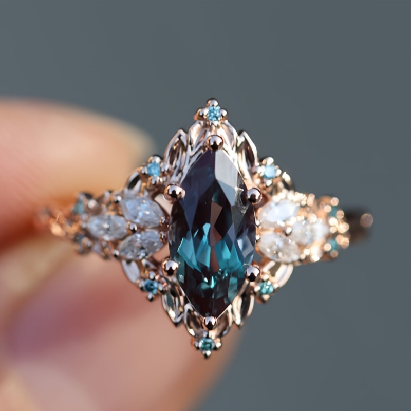 TEMU Synthetic Copper 6- Set For , Birthstone & Wedding Jewelry, , For 's Day - All