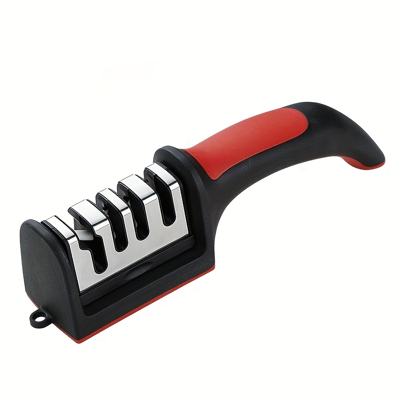 1pc   4   carbide and ceramic sharpening tool whetstone tool sharpener suitable for home kitchen restaurant use   essential ideal gift for easter ramadan st patricks day mothers day fathers day Product details 1