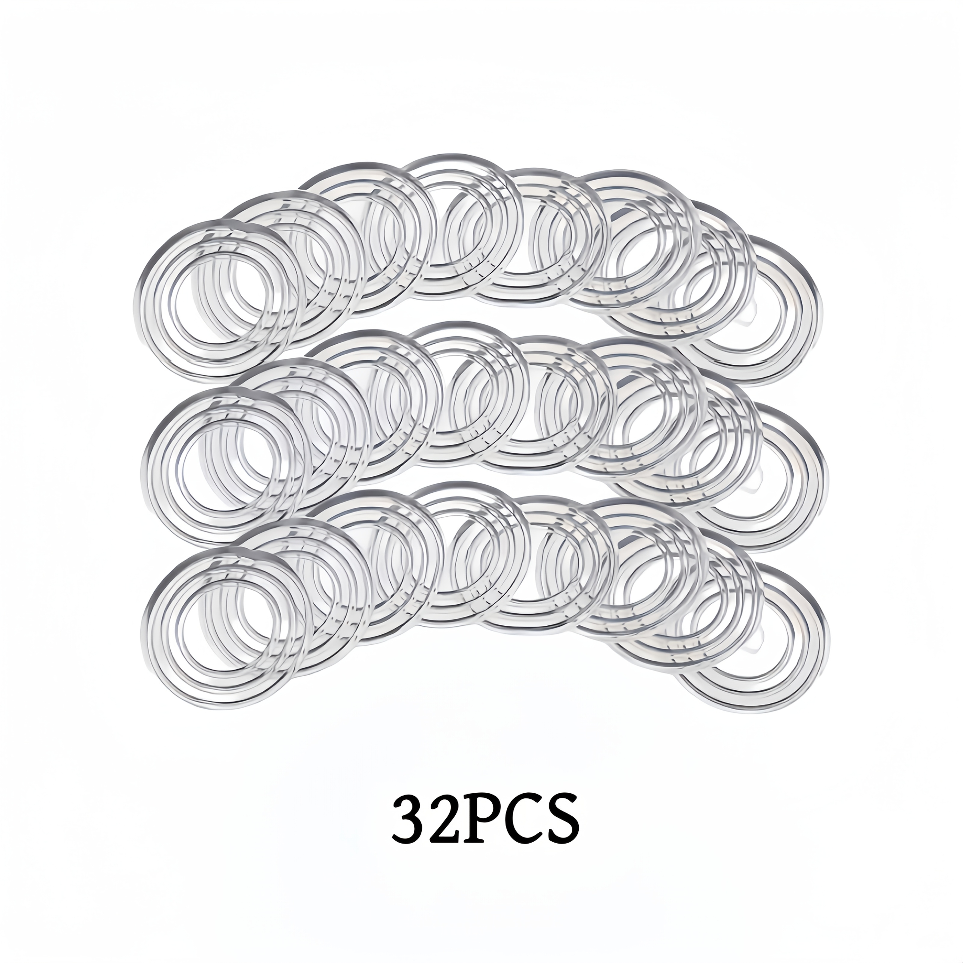 8/32pcs Transparent Pvc Anti-slip Suction Cup Pads - Durable Round Feet For Securing Glass Desktops In Living Rooms And Offices, Furniture Pads
