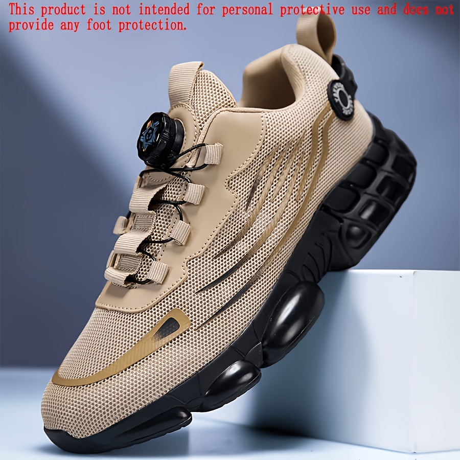 Image of Men's Running Shoes Rotating Lace- Lightweight Shoes For Men Sneakers For Sports Hiking Gym Wear