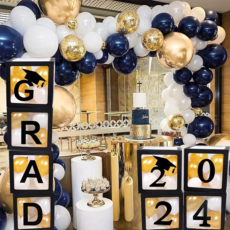Graduation Party Jumbo Confetti Balloons, Graduation Party Decorations,  Grad Party Decor, Graduation Balloons, Class of 2023, Congrats Grad 