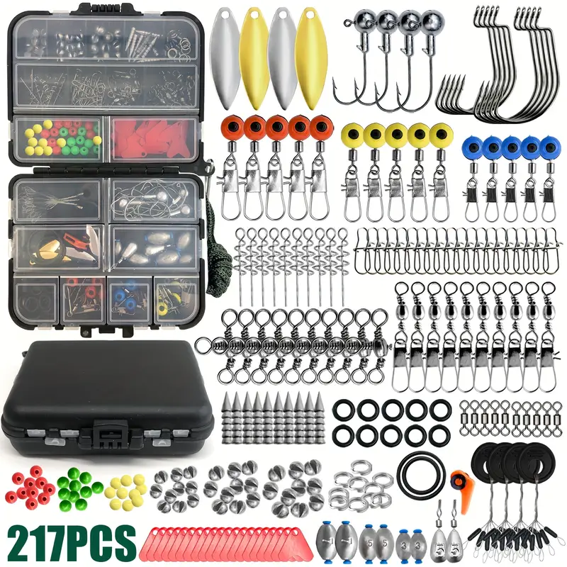 113 173 217 246 319pcs fishing tackle kit tackle box - Temu Finland 113 173 217 246 319pcs fishing tackle kit tackle box - Temu Finland