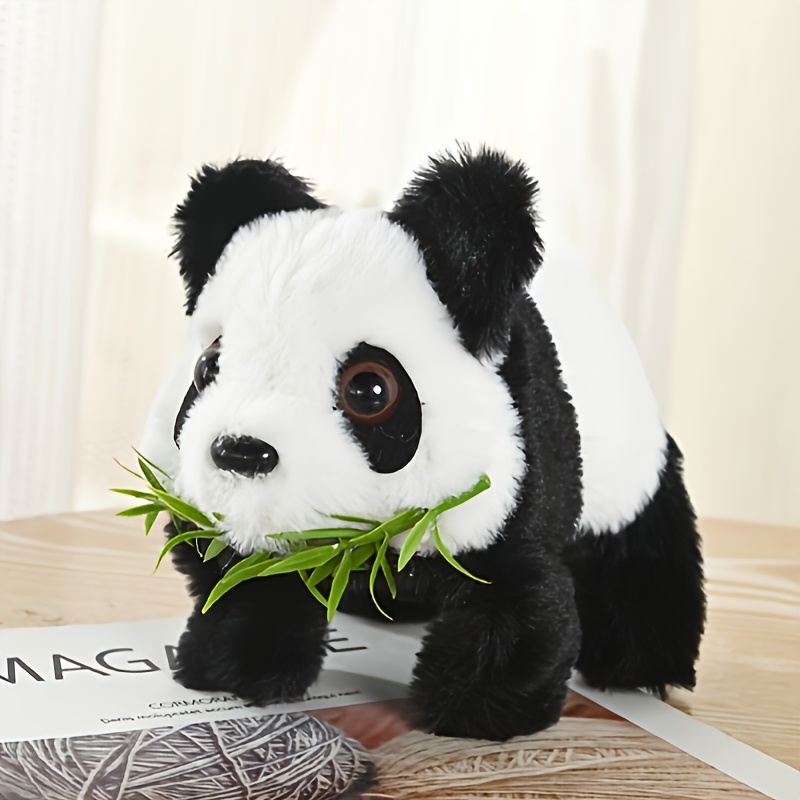 TEMU Interactive Plush Dog Toy With Sound - Walking & Barking, Small Breeds - Ideal Halloween Or Christmas Gift, Factory Direct , Can Run Pet