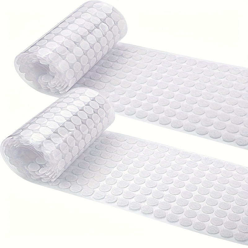 TEMU 1000 Pairs Of Self-sticking Dots, 10mm/0.39 Inches, Nylon Tape Suitable For Home, Office, And Classroom Use