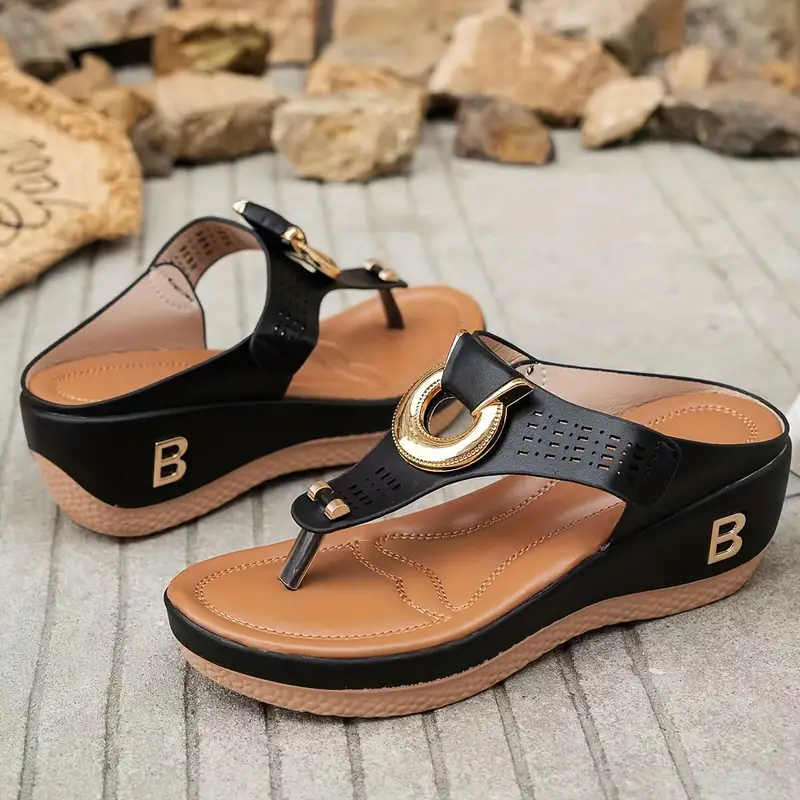 womens wedge accents summer details 0
