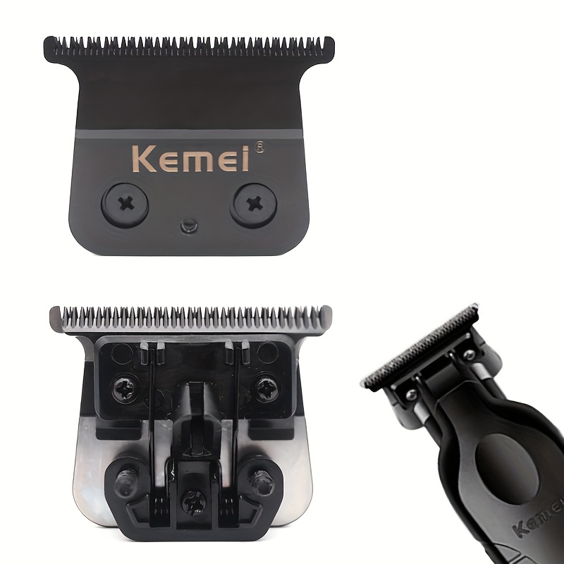 

1pc Lame de Rechange Professionnelle pour Tondeuse à Cheveux Kemei KM-2299, Accessoire de Tête de Tondeuse Hypoallergénique pour Cheveux et Texturés